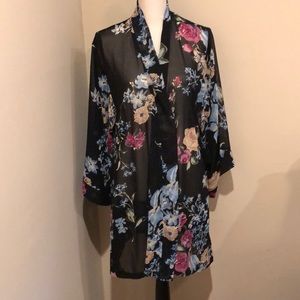 Gorgeous, richly tones kimono